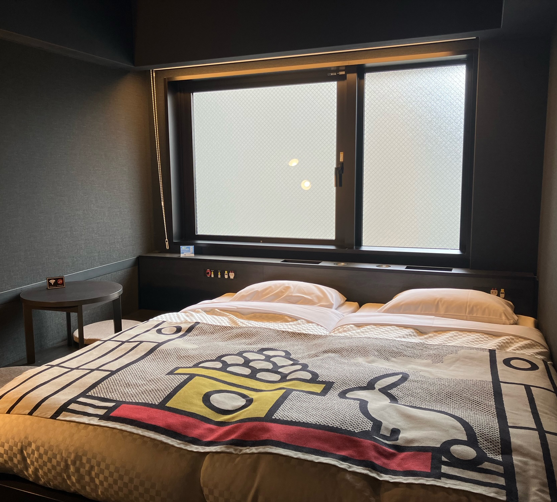 卷帘拉起后便可看见窗户。出于安全考虑，窗户只能开启数cm。