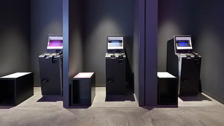 Photo of Automatic Check-in/Check-out Machines