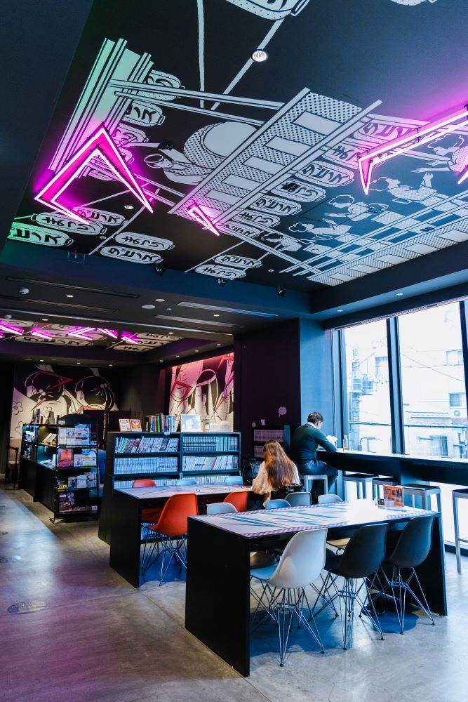 [Asakusa] Lobby of HOTEL TAVINOS Asakusa: not just a lobby, but a comfort space for resting and socializing