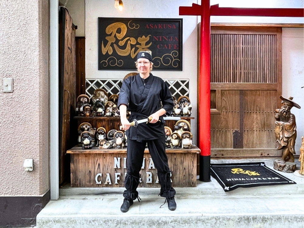 [Asakusa] Ninja Experience Café in Asakusa: Immerse Yourself in a Ninja Training Adventure
