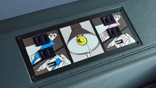 Photo(Bedside electrical outlets and USB slots)