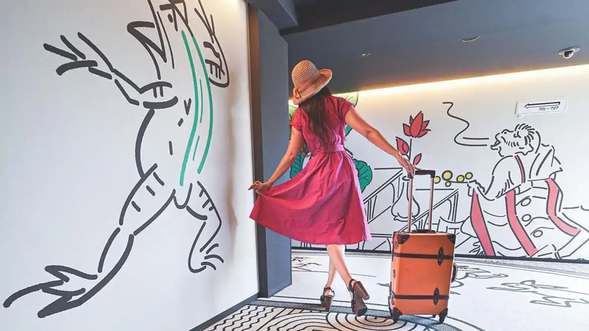 “MANGA(マンガ)”をモチーフにした空間デザインの写真1