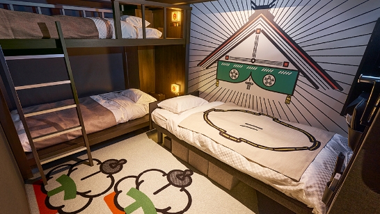 エコノミートリプルルームの写真