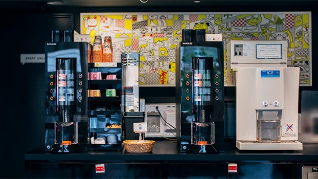 コーヒーマシン・製氷機の写真