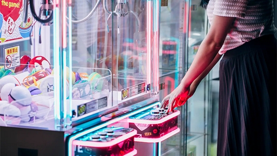 クレーンゲームの写真